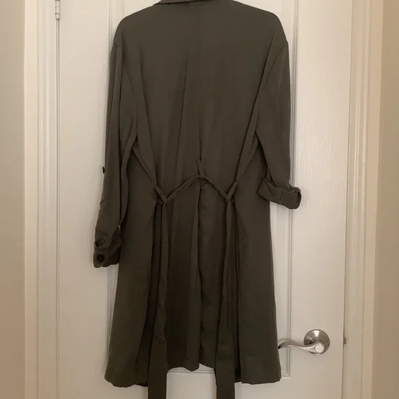 Dynamite Maxi Trench Jacket - Size XS - Picture 7 of 10
